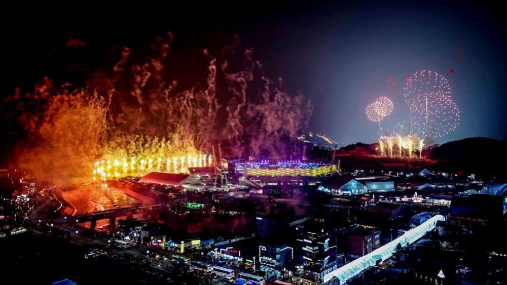 Das Olympische Feuer Brennt: Bildergalerie Zur Eröffnungsfeier ...