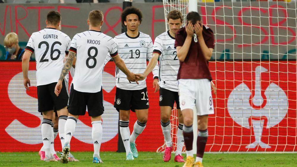 Mit Schutzenfest Zur Em Deutschland Tankt Selbstvertrauen Fussball Em 2021 Sportnews Bz